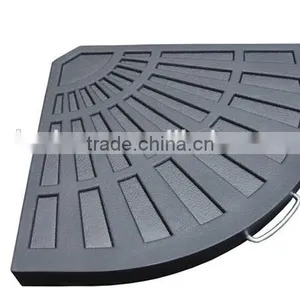 14KGS Patio Umbrella Cross Base Resin Plate thumbnail-1