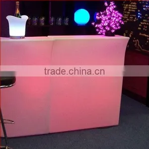Die Casting Molded Illuminated Led Bar Table thumbnail-1