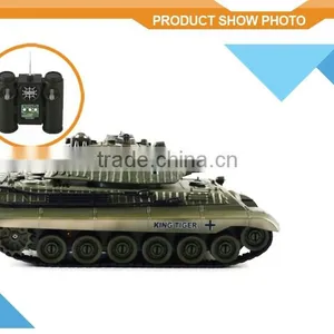 Germany King Tiger 1/28 W/ Light German Tiger Tank for Sale VS Henglong RC Tank thumbnail-2