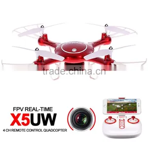 X5UC Syma X5sw Battery 720P WIFI FPV 2MP HD Camera Height Hold One Key Land 2.4G 4CH X5uw Syma Wifi 2016 Fpv Drone X5hw thumbnail-6