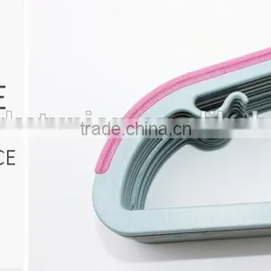 Multifunction Plastic Antiskid Wet & Dry Clothes Hanger,ABS,TPE,PP,Chrome Plated Hook thumbnail-4