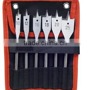 Size 10mm-25mm Wood Flat Drill Bit Carving Chisel Set on Sale thumbnail-1