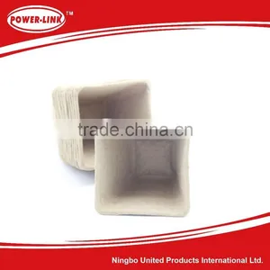 18pcs 8cm Paper Seeder Tray ,Square Pots thumbnail-1