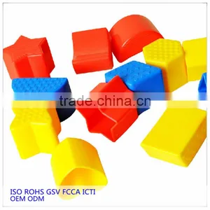 2015 New Trendy Plastic 3d Plastic Puzzle for Kids Cheap Eduacation Toy Set From China Factory on thumbnail-1