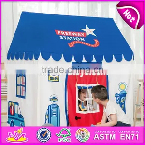 Wholesale Cheap Fun Play Baby Tent House Indoor Folding Kids Tent House W08L002 thumbnail-4