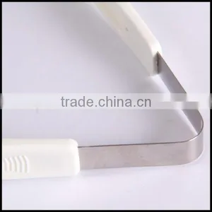 9 Inch Orange Kitchen Utensil PC+Steel Food Tongs Wholesale/OEM Plastic Salad/bread Tongs In Supplier Price thumbnail-2