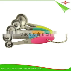 ZY-L2007 High Quality Stainless Steel Measuring Spoon Set of 5 thumbnail-1