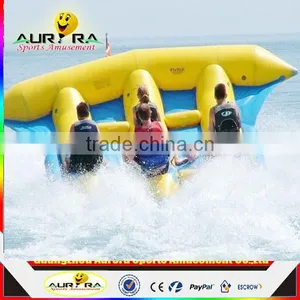 Inflatable Flying Fish Tube Towable Inflatable Banana Boat for Sale thumbnail-1