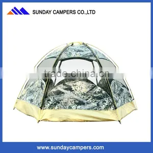 7.9mm Fiberglass Poles Unique Camping Tent Waterproof 6 Person thumbnail-1