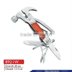 2014 New Promotion Hardware Mini Multi Function Pocket Hand Tool Hammers With Axe 8921W thumbnail-1