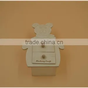 2015 Newest Style Bear Shape Wooden Storage Case|home Decor|office Desk thumbnail-4