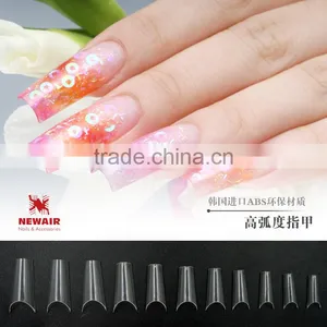 NEWAIR Professional Salon ABS High Curvature Artificial False Nail Tips thumbnail-2