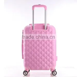 Cheap Pink Abs Luggage Sets thumbnail-4