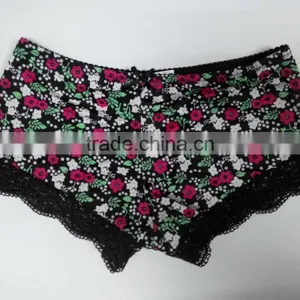 Woman Clothes Conservative Swimwear Fabric Girls Underwear With Bra thumbnail-3