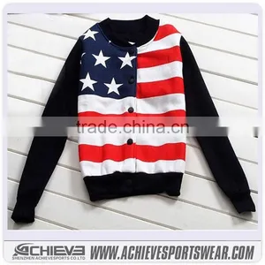 Cheap Blank American Flag Baseball Jersey thumbnail-6