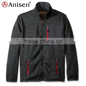 Pacific Casual Hiking Mens Sweater Fleece Jacket With Chest Pocket thumbnail-2