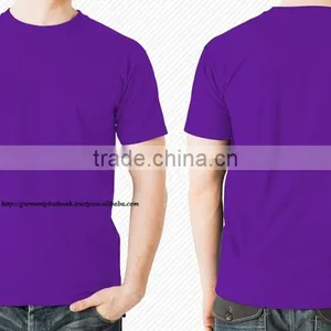 100% Cotton, 220 Gsm Blank T-shirt, Men's T-shirt Short Sleeve thumbnail-4