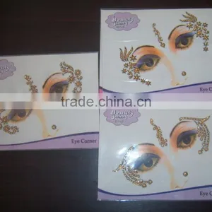 Crystal Face Eye Sticker TATTOO Carnival BINDI thumbnail-1