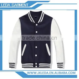 High Quality Baseball Jacket Custom Varsity Jacket Letterman Jacket thumbnail-1