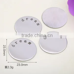 Love and Beloved Custom Logo Stainless Steel Charm Tags Small Round Inspired Logo Charms Tags Wholesale Supplier thumbnail-3