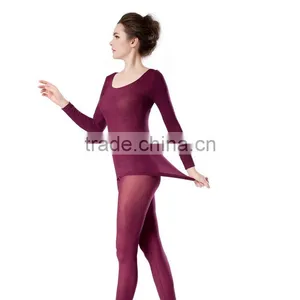 2015 Suntex Soft Fabric Ultrathin Heated Thermal Underwear Sexy thumbnail-1