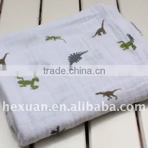 100% Cotton Muslin Wraps, Baby Bath Towels thumbnail-1