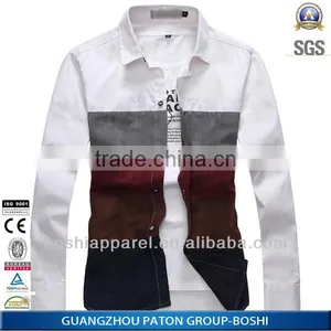 Wholesale Custom Trendy New Model Slim Fit Latest Casual Shirt Design Flannel Shirt thumbnail-1