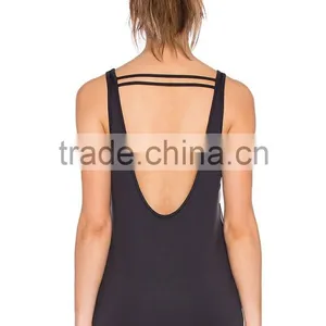 Factory Wholesale Women Tank Top Yoga Body Building Sleevelesss Ladies Gym Top thumbnail-2