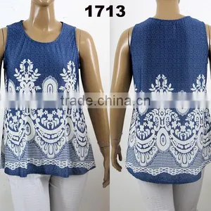 New Fashion Patterns Formal Chiffon Ladies Blouses and Tops thumbnail-1