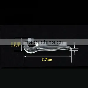 High Quality Without Teeth Shirt Packing Transparent Plastic Clips thumbnail-3