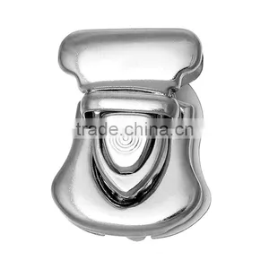 New Arrival Fashion Silver Tone Twist Lock For Purse thumbnail-1