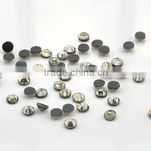 Wholesale Hot Fix Glass Crystal,Hot Fix Rhinestones Rose & Flatback in Black Diamond Rhinestine thumbnail-3