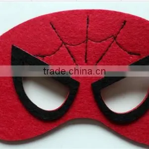 Felt Superhero Mask For Kids 14 to Choose From Batman, Spiderman, Superman, Ironman thumbnail-3