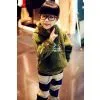 2013 KIDCLO-T-018coltsfoot Zebra Letters Child Cotton-padded Children's Clothing thumbnail-2