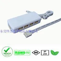 Gift Light Fongkit LED RGB 4Pin Quick Connectors With 4 Wires Connecting IR Rgb Controller Sensor thumbnail-3