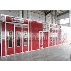 Industrial Lacquer Spray Booth , Spray Bake Booth For Vehicle Painting Drying thumbnail-1