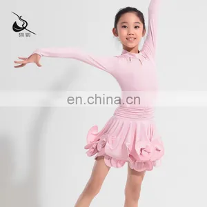 116282505 Baiw Dance Long Sleeve Children Latin Dress thumbnail-5
