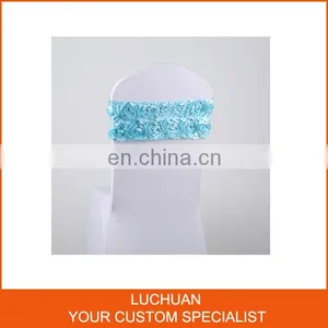 Banquet Wedding Stretch Spandex Chair Sash thumbnail-5