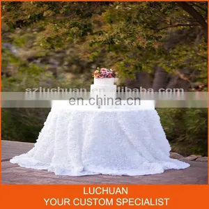 New Design Wholesale Rosette Party Tablecloth thumbnail-4