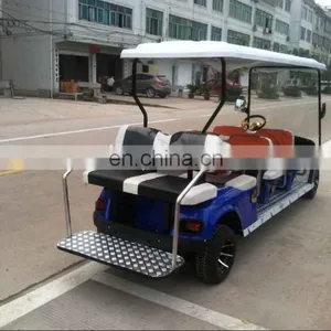 8 Seat Electric Golf Cart Sightseeing Cart thumbnail-6