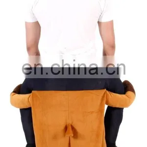 Funny Piggyback Ride On Costume Pick Me Up Reindeer Costume thumbnail-4