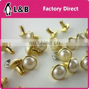 Fashion Custom Garment Decrative Jeans Rivet With Rhinestone thumbnail-2