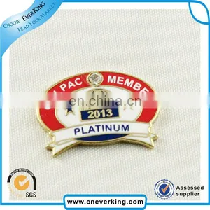 High Quality Fashion Hard Enamel Lapel Pin by Golden Supplier thumbnail-3