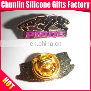2017 Wholesale Custom Antique Brass Enamel Pin Badges thumbnail-1