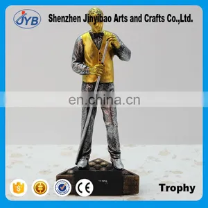 Gold and Silver Trophy Billiard Figures Creative Resin Decoration Wholesale of Arts and Crafts thumbnail-1