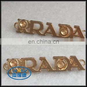 Cangnan Custom Made Cheap Aluminum Metal Clothing Badge/tag thumbnail-1