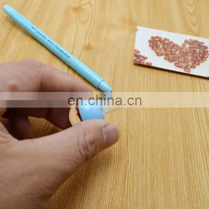 Office and School Novelty Fancy Creature Ballpoint Pen for Children and Kids With Spiral Shell,flower,starfish,scorpin thumbnail-5