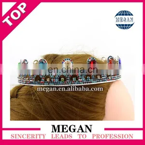 High Quality Rhinestone Crowns Tiara Wedding Crown Promotion thumbnail-3