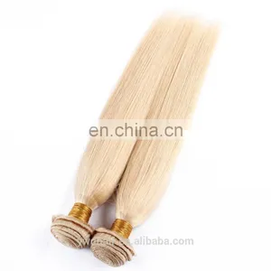 8A Silky Honey Blonde Brazilian Straight Hair 613 Remy Weave Bundles Human Hair thumbnail-3