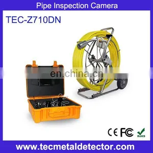 7" LCD Screen Video Sewer Pipe Inspection Camera With Keyboard and Metre Counter TEC-Z712DN thumbnail-1